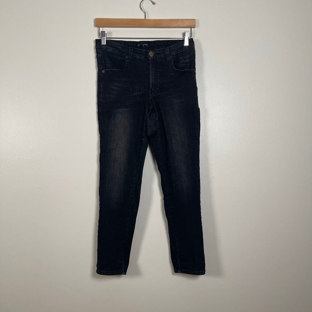Universal Standard • Seine Mid Rise Black Jeans 27"